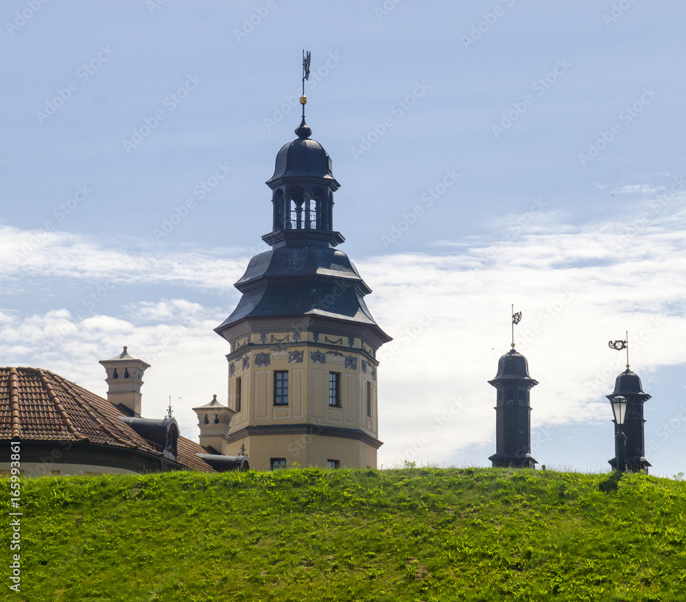 Old towers of an ancient castle Old towers of an ancient castle