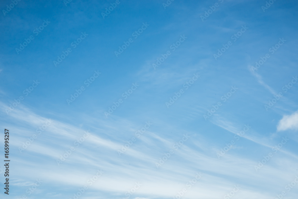 Fantastic soft white clouds against blue sky background Fantastic soft white clouds against blue sky background