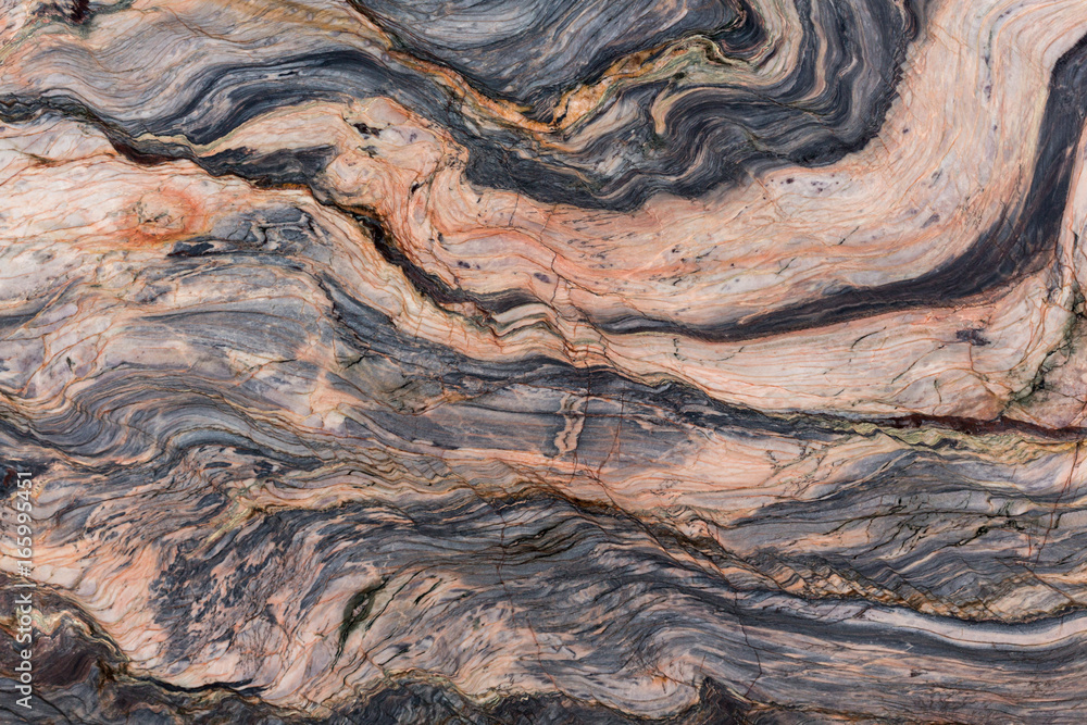 Fototapeta premium Brown marble stone seamless background pattern or texture.