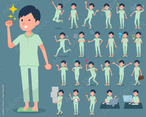 flat type patient men_1