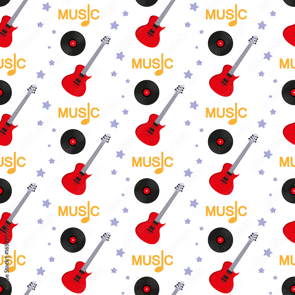 Music. Seamless pattern. Music. Seamless pattern.