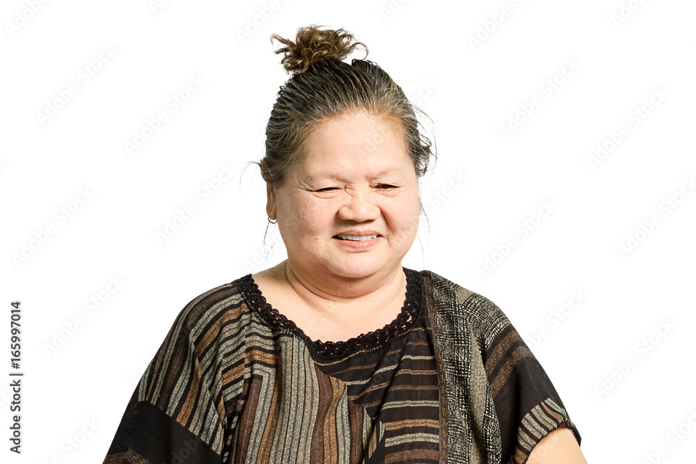 portrait of an angry mature woman. Isolated on white background with clipping path portrait of an angry mature woman. Isolated on white background with clipping path