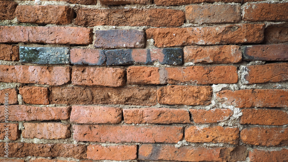 Fototapeta premium Old brick wall texture background