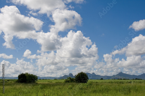Cloudscape in Mauritius
