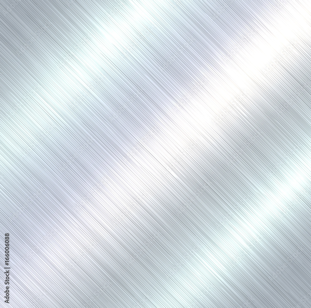 Polished metal texture, steel brushed metallic background, vector de