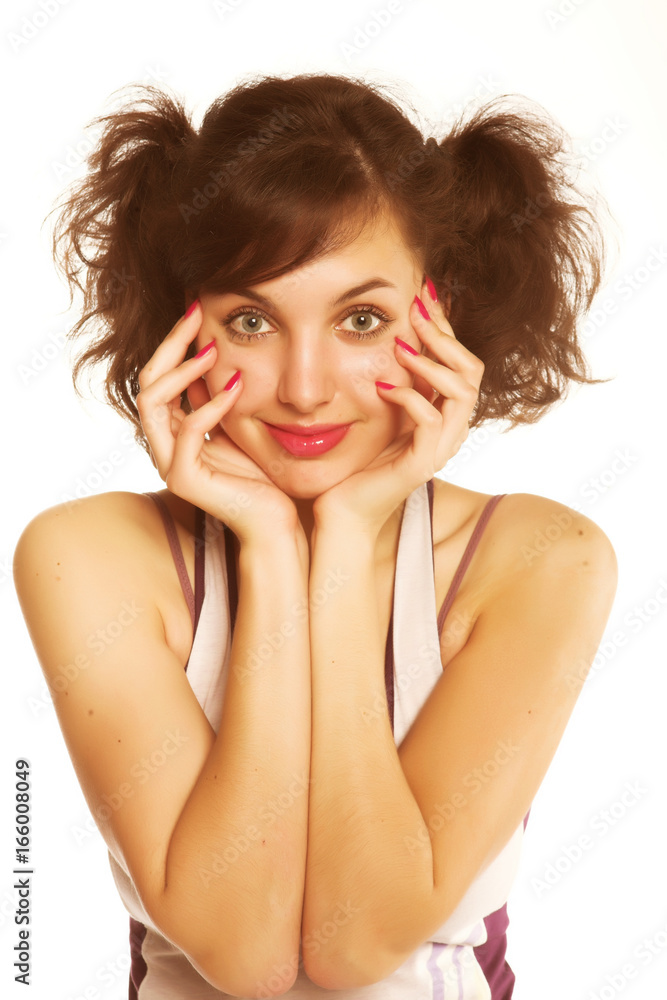 Fototapeta premium young pretty woman