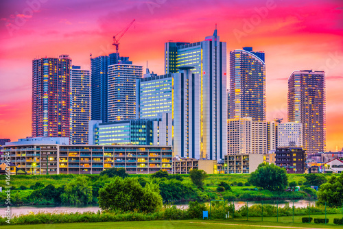 Kawasaki, Japan Skyline