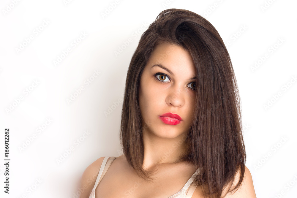 Young beautiful woman portrait Young beautiful woman portrait