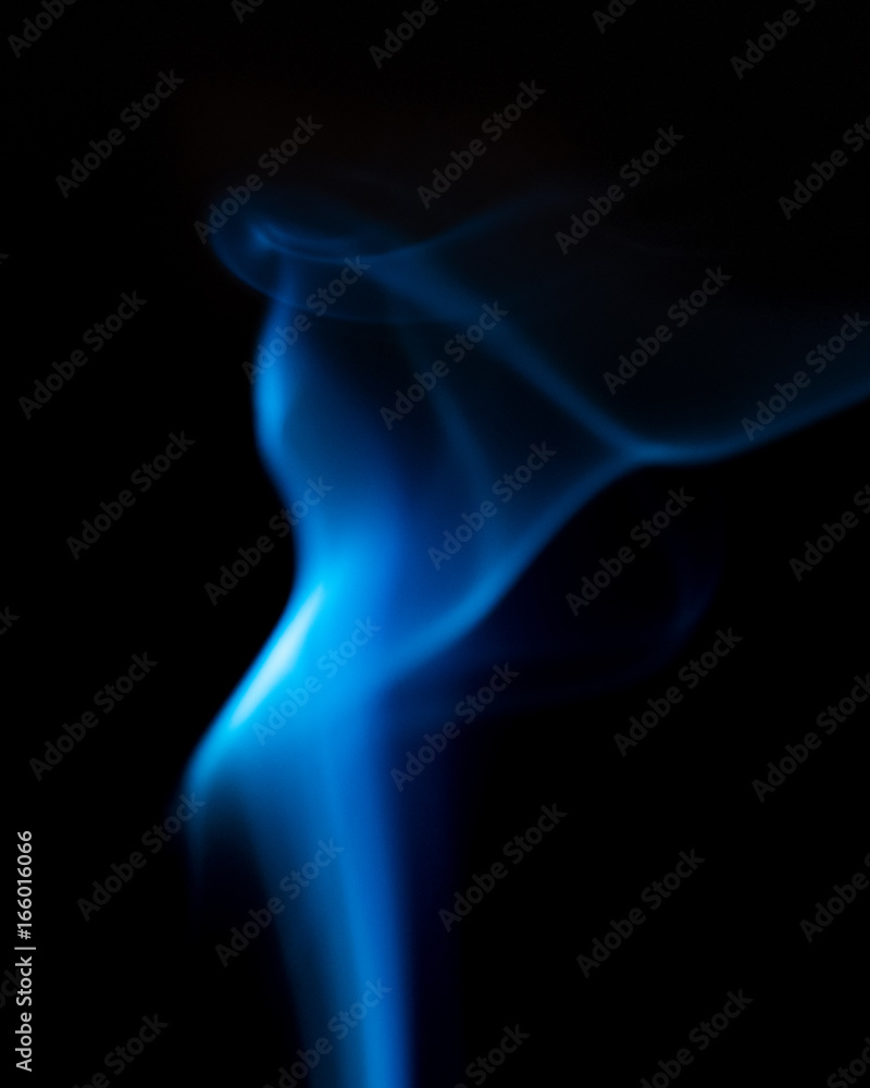 Smoke on black background Smoke on black background