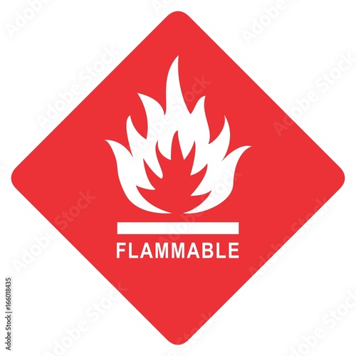 Flammable photo