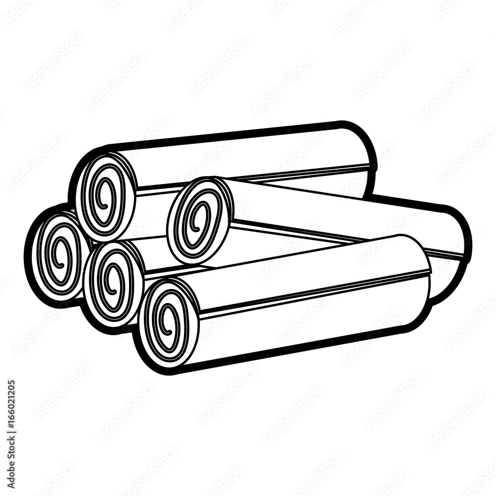 Obraz premium towels vector illustration