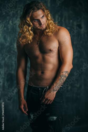 muscular athletic man © Andrey Kiselev