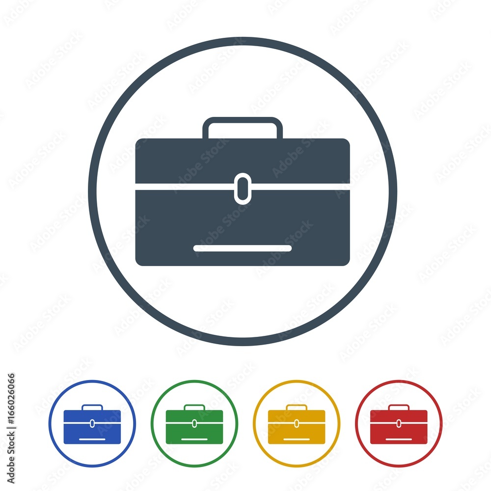 Laptop bag Icon Isolated on White Background.vector illustration icon Laptop bag Icon Isolated on White Background.vector illustration icon