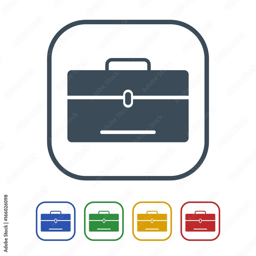 Laptop bag Icon Isolated on White Background.vector illustration icon Laptop bag Icon Isolated on White Background.vector illustration icon
