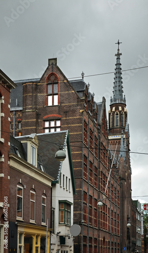 German Protestant Church at Bleijnburg street. Hague (Den Haag). South Holland. Netherlands
