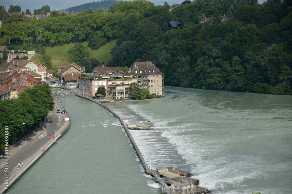 Bern am Fluß Aare