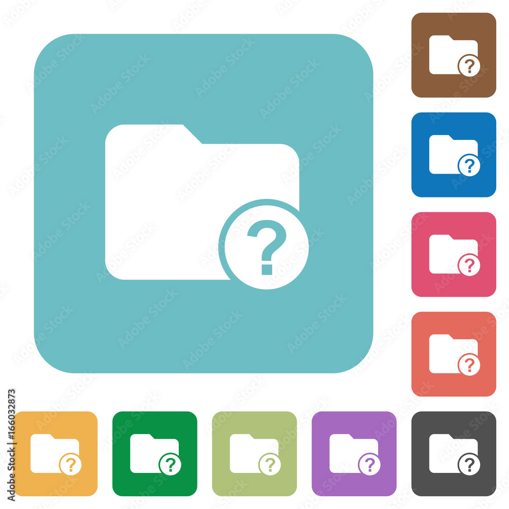 Unknown directory rounded square flat icons Unknown directory rounded square flat icons