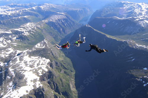 Skydiving in Norway