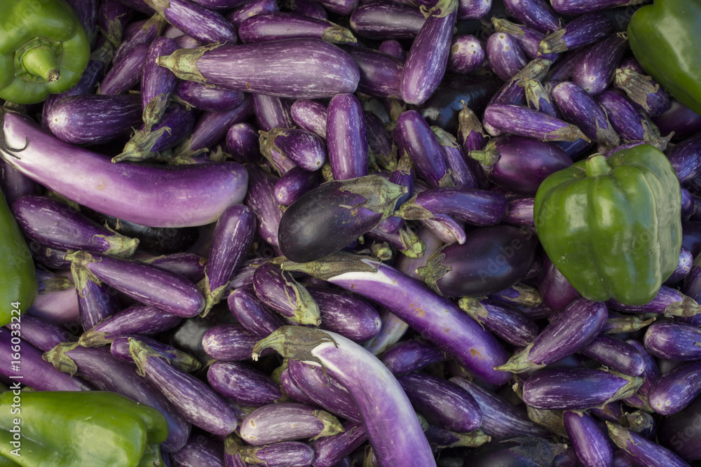 Eggplant for the food bank at the end the Farmers Market. Eggplant for the food bank at the end the Farmers Market.