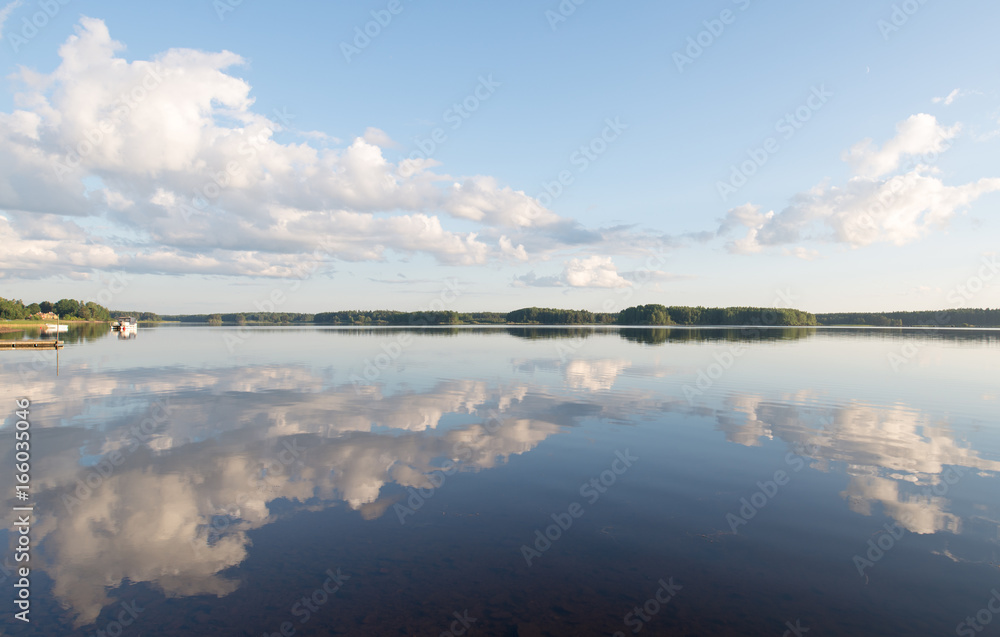 Fototapeta premium Lake in reflection