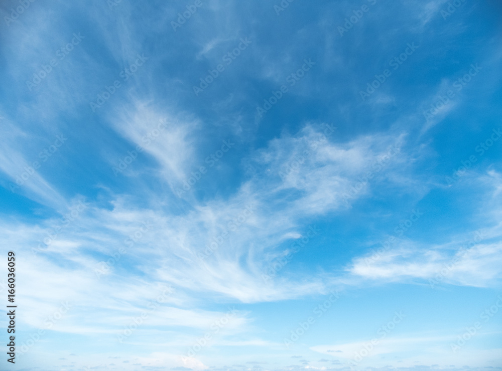 Obraz premium blue sky with cloud