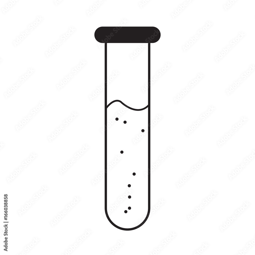 Tube icon over white background vector illustration Tube icon over white background vector illustration