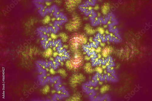 Fractals. Colorful illustration.