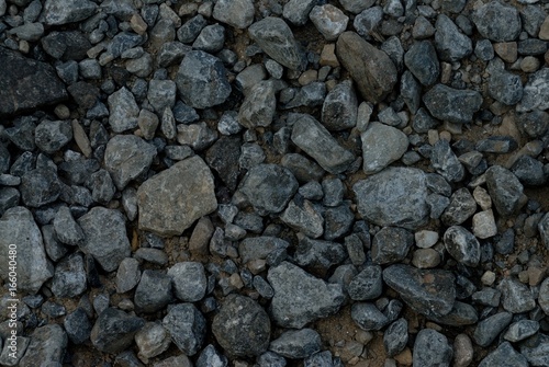 gravel and pebbles closeup for background
