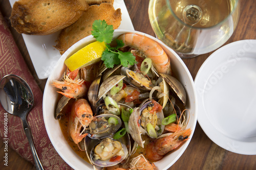 Clam and Prawn Seafood Stew photo