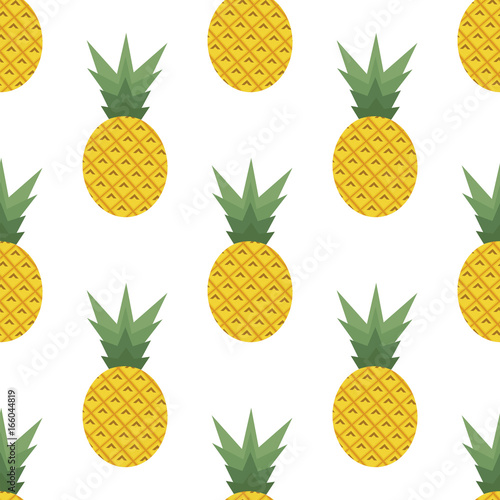 pattern with pineapples