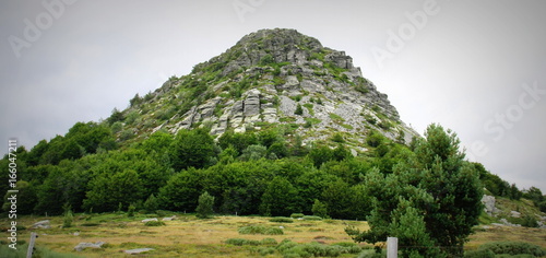 le mont gerbier des joncs en france,en ardèche photo