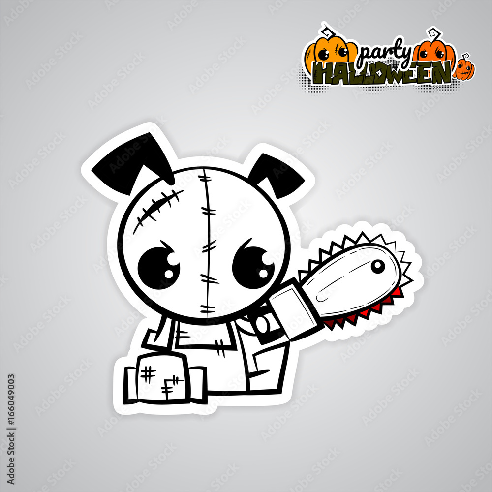 Evil voodoo top doll