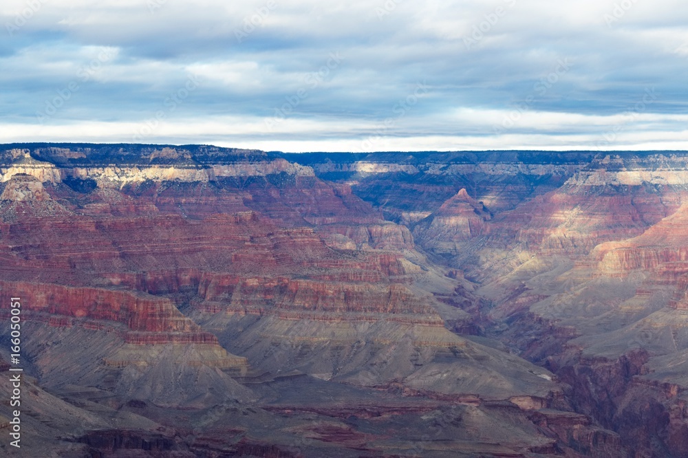 Dramatic View Of The Grand Canyon South Rim stock photos