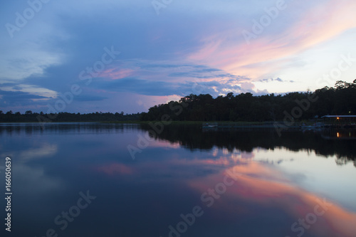 Sunset at Grassy Pond Recreation Area © Sandra G Arts Photos