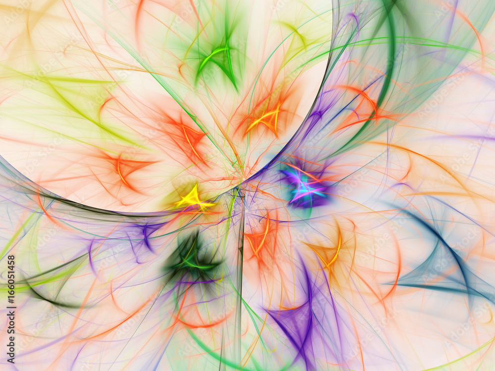 Fototapeta premium Abstract fractal background