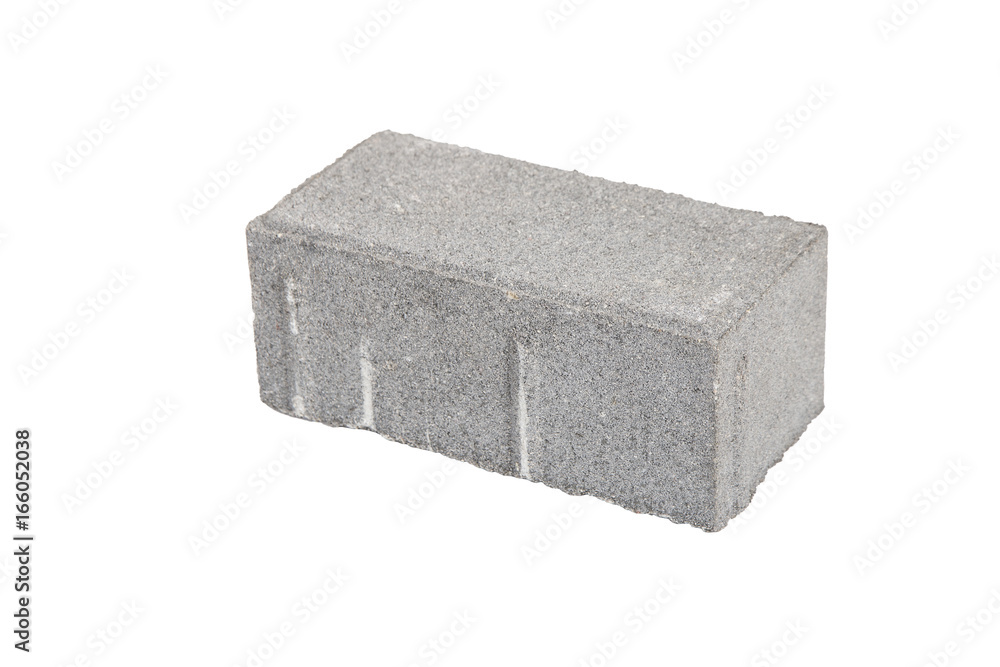 Building block. Isolated on white background Building block. Isolated on white background