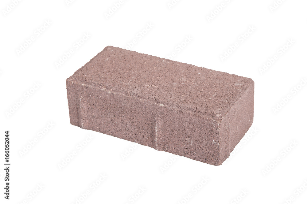 Building block. Isolated on white background Building block. Isolated on white background