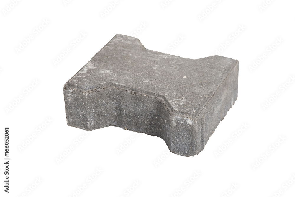 Building block. Isolated on white background Building block. Isolated on white background
