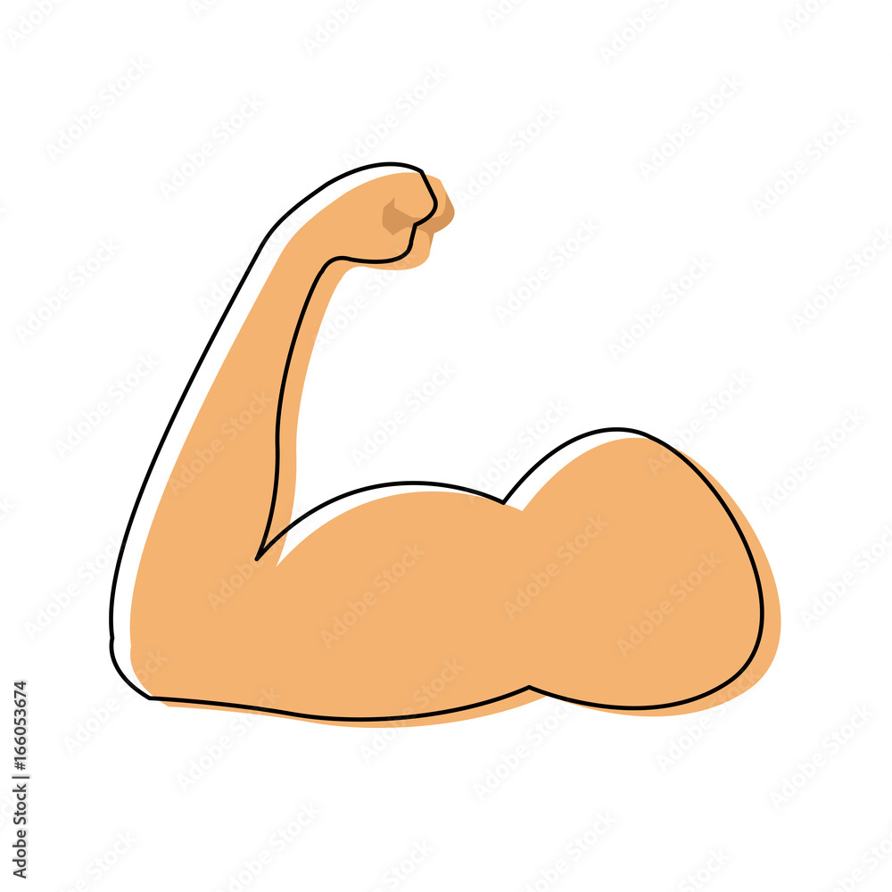 strong power muscle arm biceps icon strong power muscle arm biceps icon