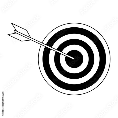 target strategy goal success business concept