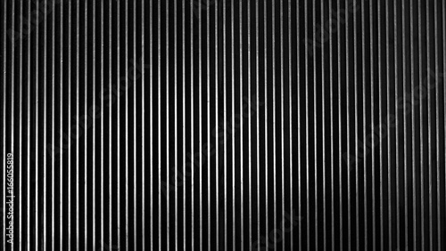 soft focus of metal escalator background in dark tone