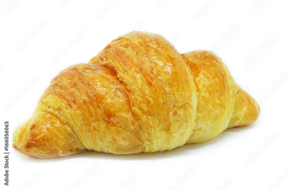 Fresh Croissant isolated on white background Fresh Croissant isolated on white background