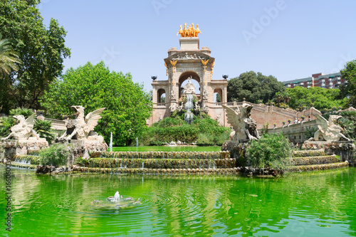 Park de la Ciutadella of Barcelona, Spain