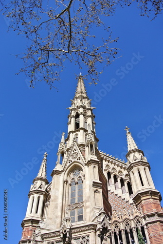 The Church of the order of the visitation of the blessed virgin Mary in Barcelona.