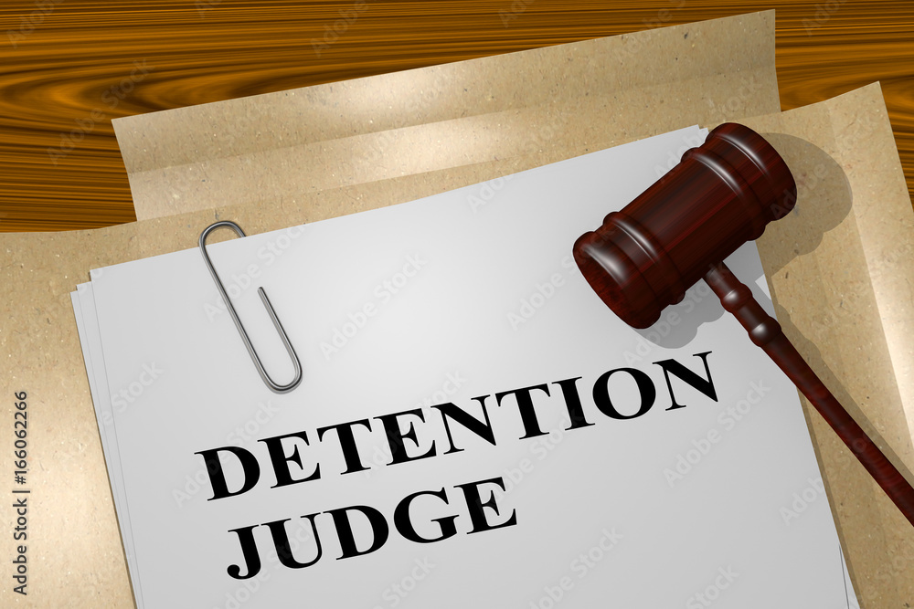 Detention Judge concept
