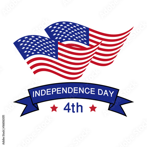 america independence day illustration