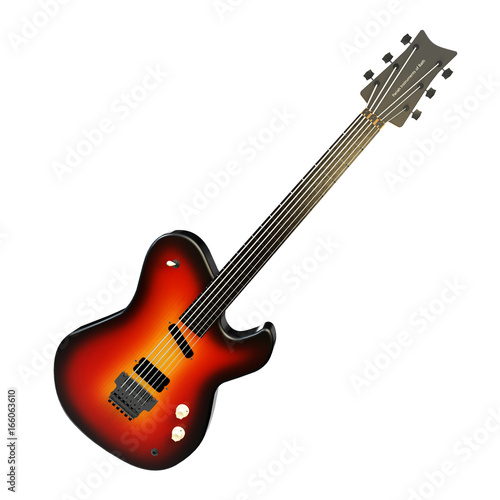 3D Electric Guitar 