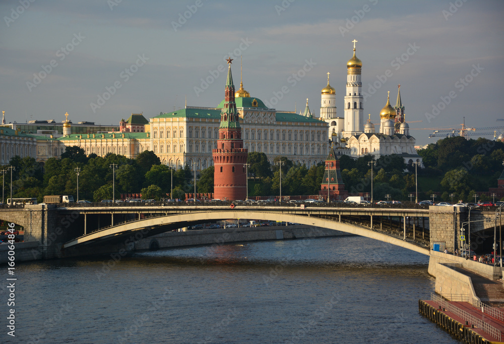 A view of Moscow Kremlin