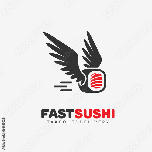 Fast sushi logo