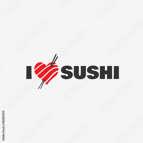 I love sushi logo
